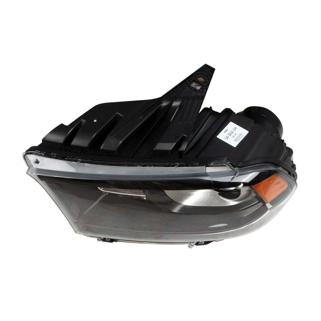 Black HID Left Driver Headlight for Dodge Durango 2016-2020