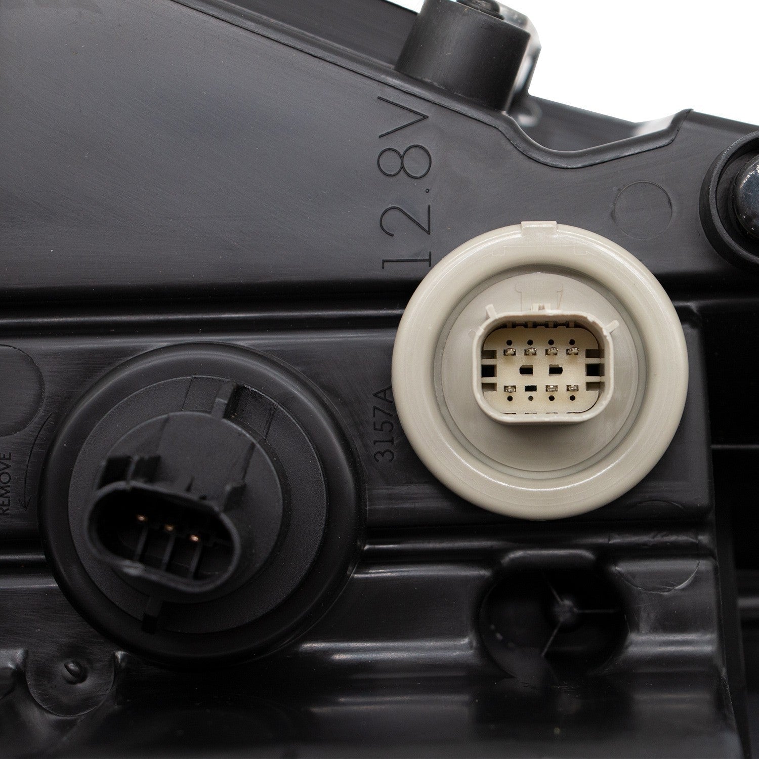 Black HID Left Driver Headlight for Dodge Durango 2016-2020
