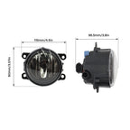 Mitsubishi Outlander Sport ASX RVR Bumper Fog Lamp Driving Light w/Bulbs