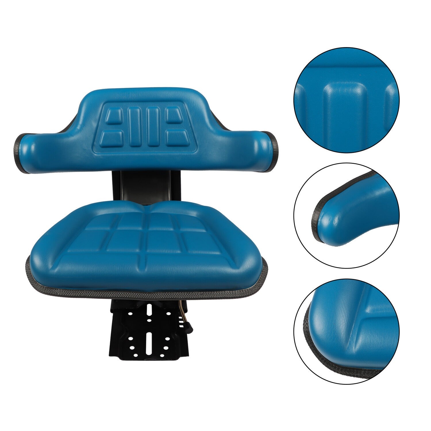 Blue Tractor Suspension Seat for Ford 2000 2600 2610 3000 4000 3600 4600