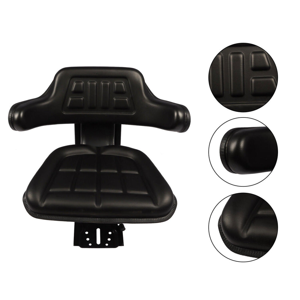 Black Tractor Suspension Seat for Ford New Holland 3000 3600 3610 3900