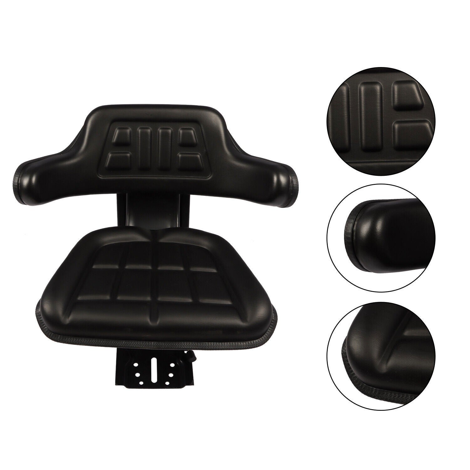 Black Tractor Suspension Seat for Ford New Holland 3000 3600 3610 3900