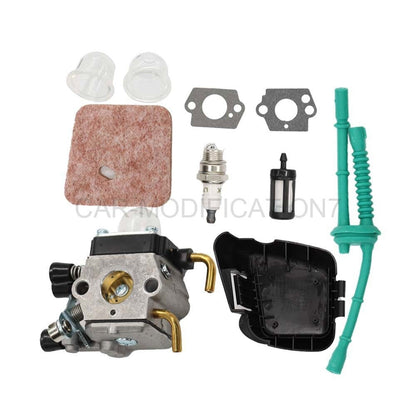 Carburetor Carb for STIHL FS55 FS45 FS46 FC55 FS38 HS45 with Fuel Line Kit
