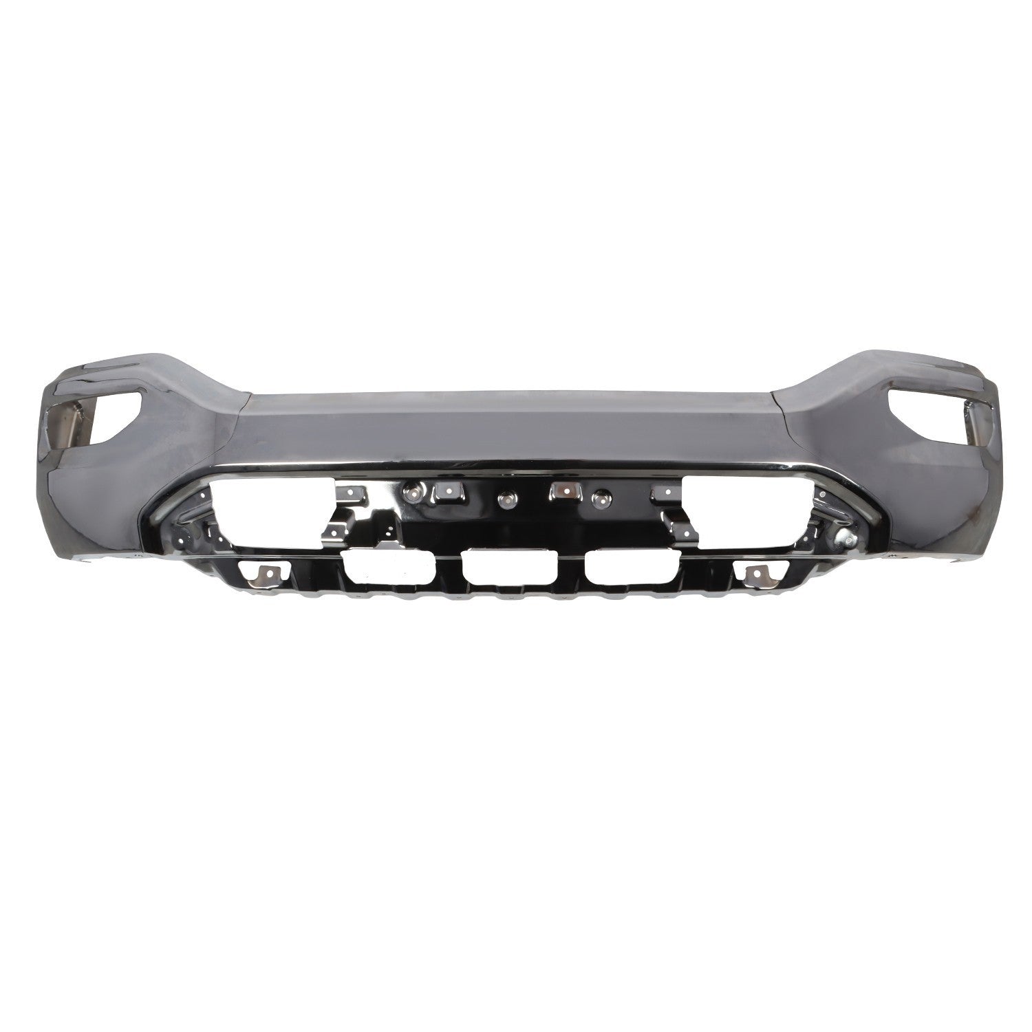 Chrome Front Bumper Cover Steel Face Bar for 2016-2018 GMC Sierra 1500