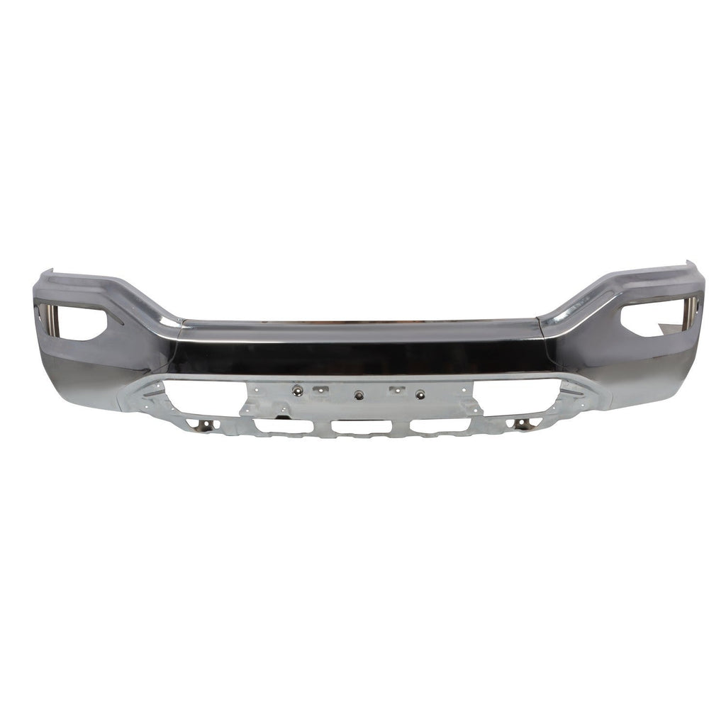 Chrome Front Bumper Cover Steel Face Bar for 2016-2018 GMC Sierra 1500