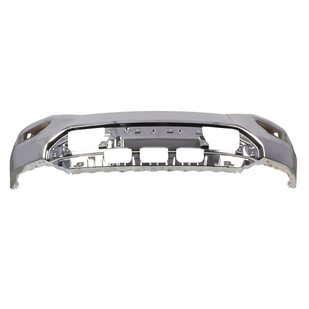 Chrome Front Bumper Cover Steel Face Bar for 2016-2018 GMC Sierra 1500