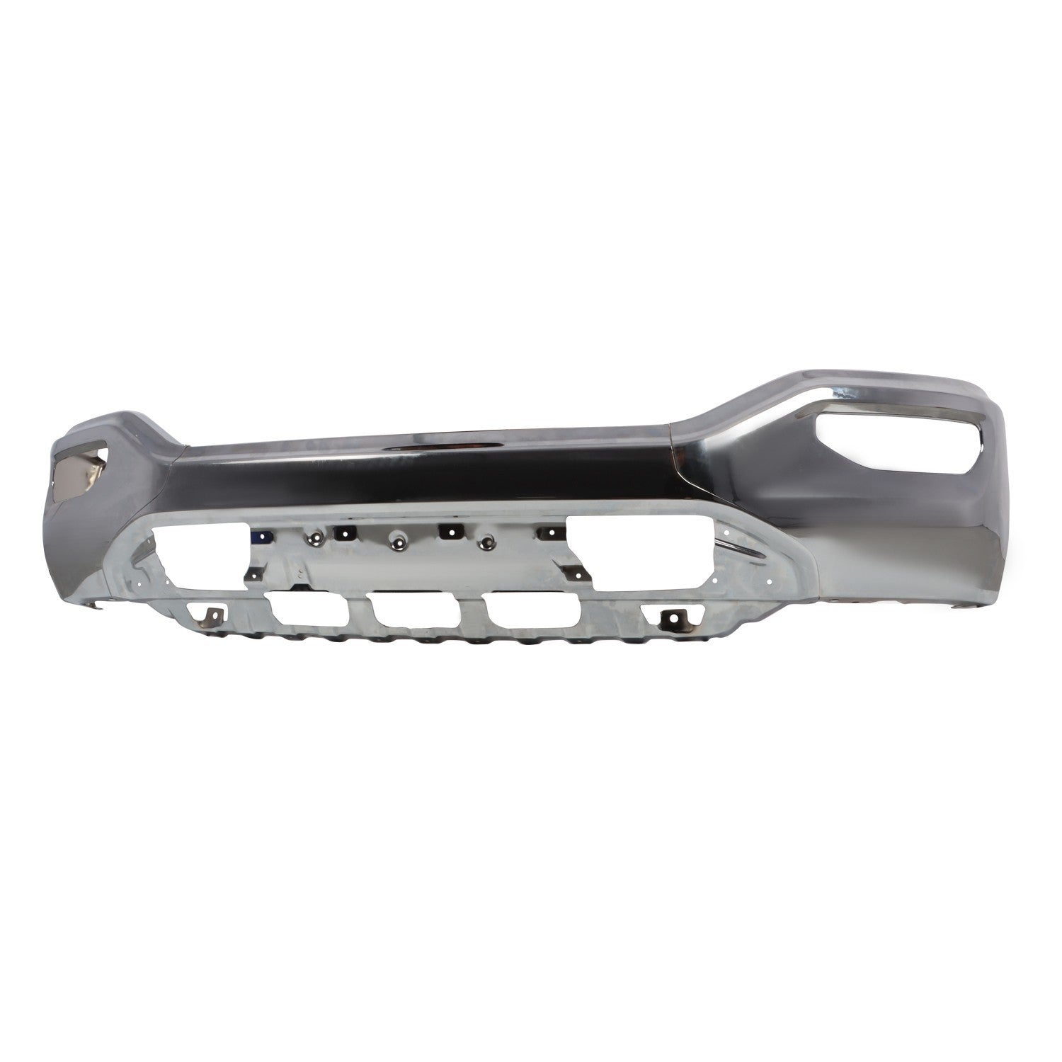 Chrome Front Bumper Cover Steel Face Bar for 2016-2018 GMC Sierra 1500