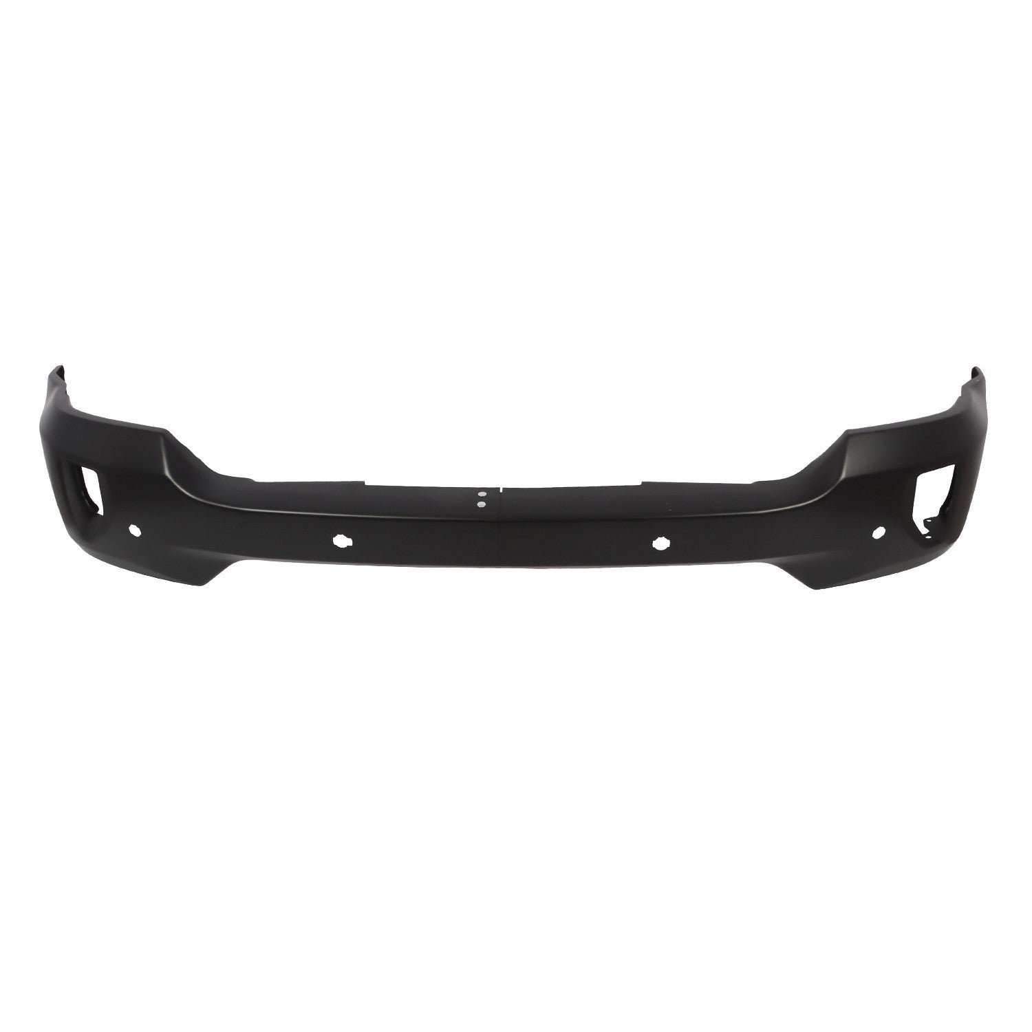 Black Front Bumper w/ Sensor & Fog Light Holes for 16-19 Chevy Silverado 1500