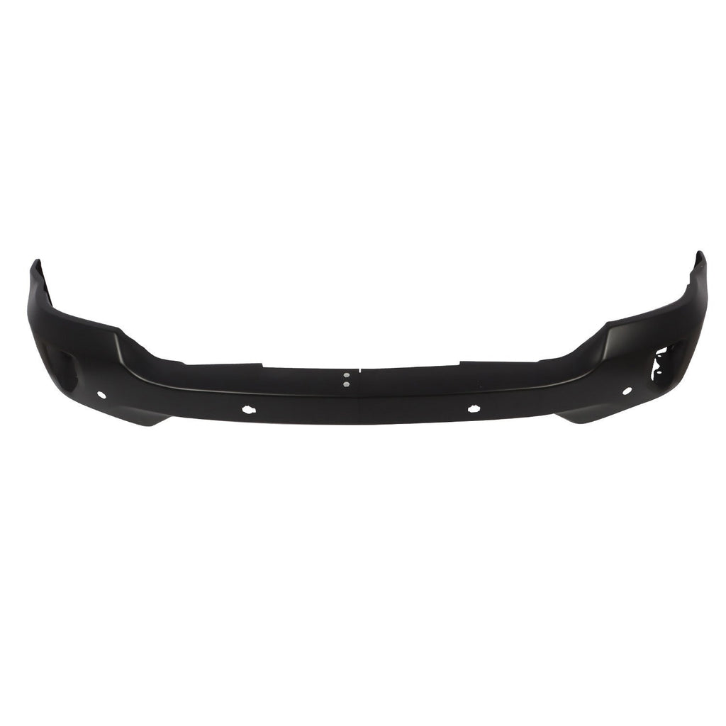Black Front Bumper w/ Sensor & Fog Light Holes for 16-19 Chevy Silverado 1500