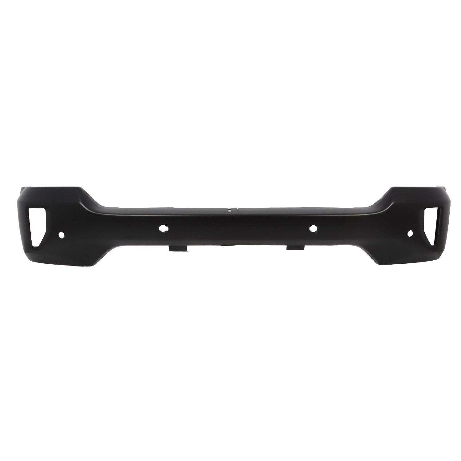 Black Front Bumper w/ Sensor & Fog Light Holes for 16-19 Chevy Silverado 1500