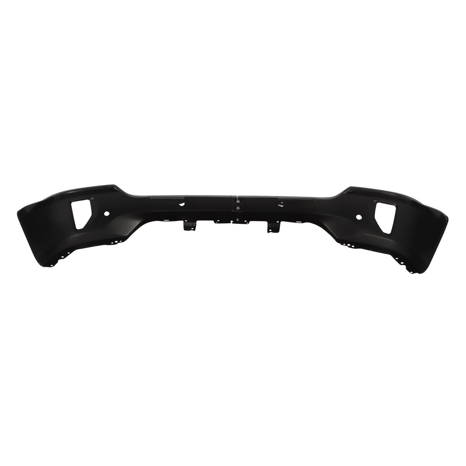 Black Front Bumper w/ Sensor & Fog Light Holes for 16-19 Chevy Silverado 1500