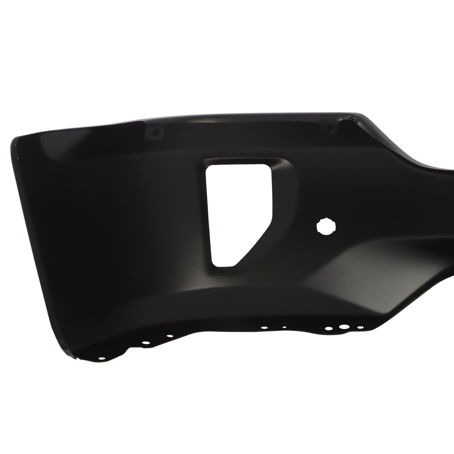 Black Front Bumper w/ Sensor & Fog Light Holes for 16-19 Chevy Silverado 1500