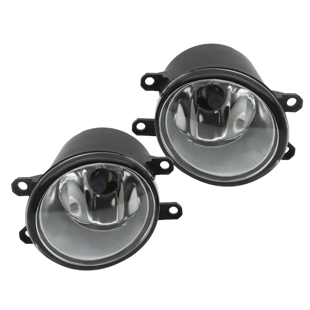 Bumper Fog Light with Chrome Cover for 2012-2014 Toyota Camry L LE XLE