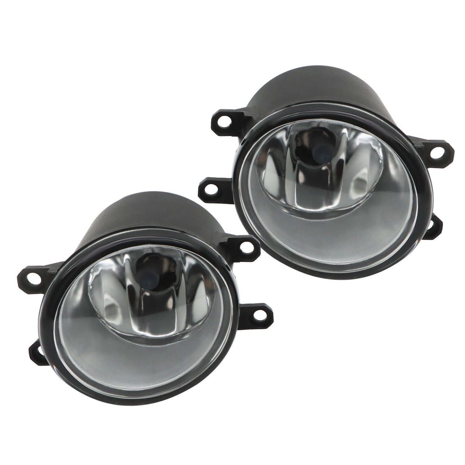 Bumper Fog Light with Chrome Cover for 2012-2014 Toyota Camry L LE XLE