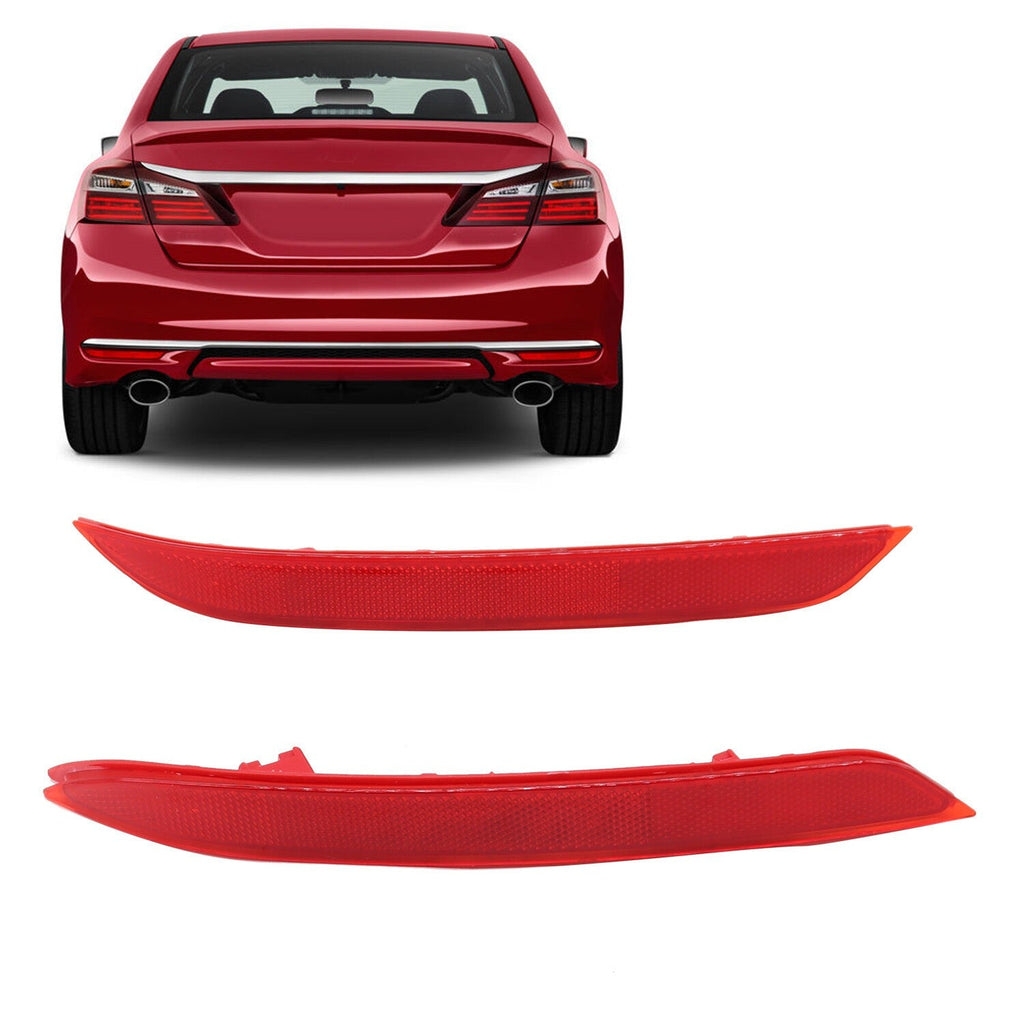 2016-2017 Honda Accord Rear Bumper Reflector Set Left & Right