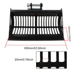 600mm Screening Skeleton Bucket Attachment for Mini Excavators Diggers