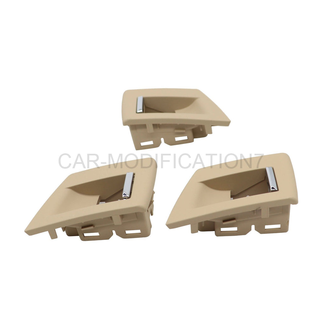 Beige Inner Door Handle Pull Trim Cover for BMW 5 Series F10 F11 2010-2016