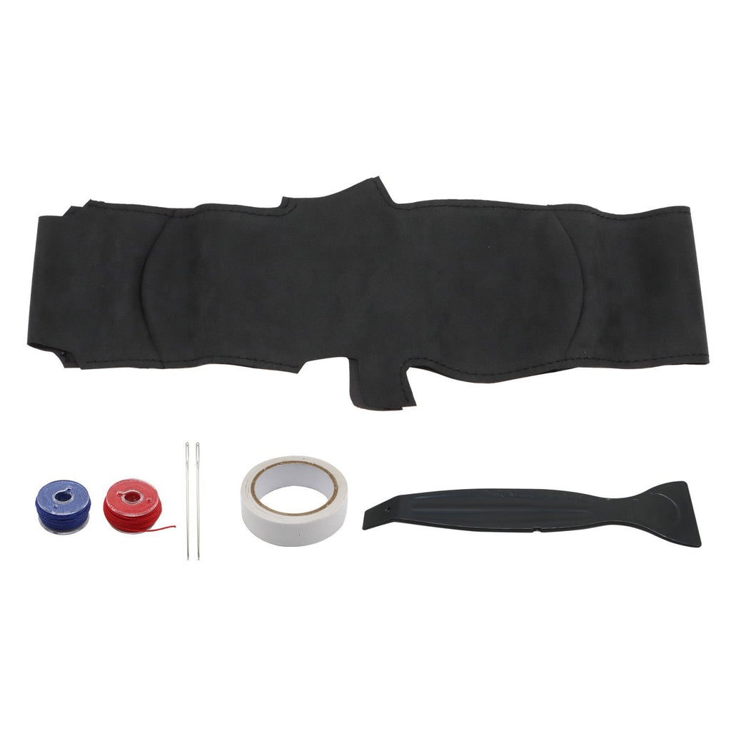 Black Alcantara Suede Steering Wheel Cover Hand-Stitched for BMW G20 G80 M340i