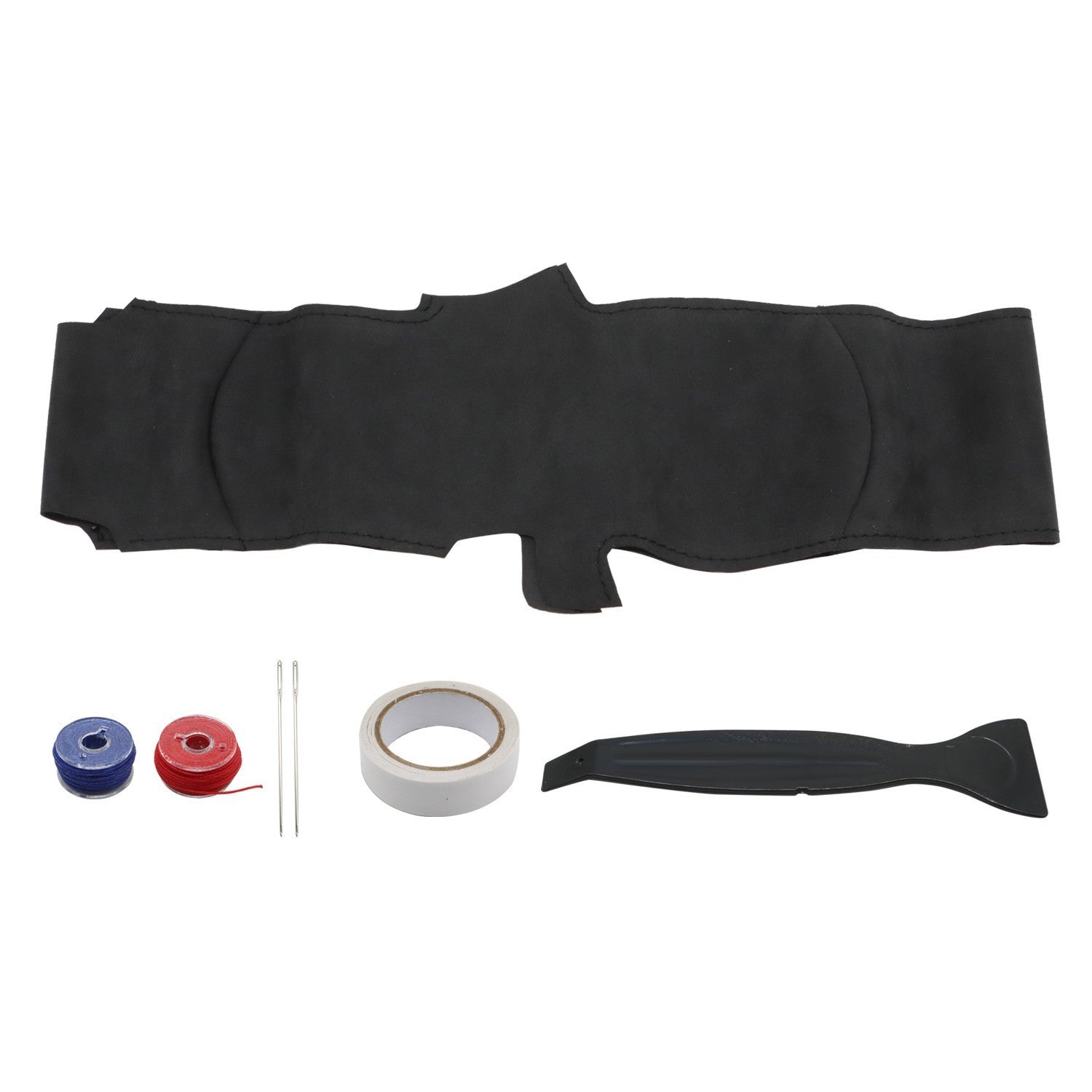 Black Alcantara Suede Steering Wheel Cover Hand-Stitched for BMW G20 G80 M340i
