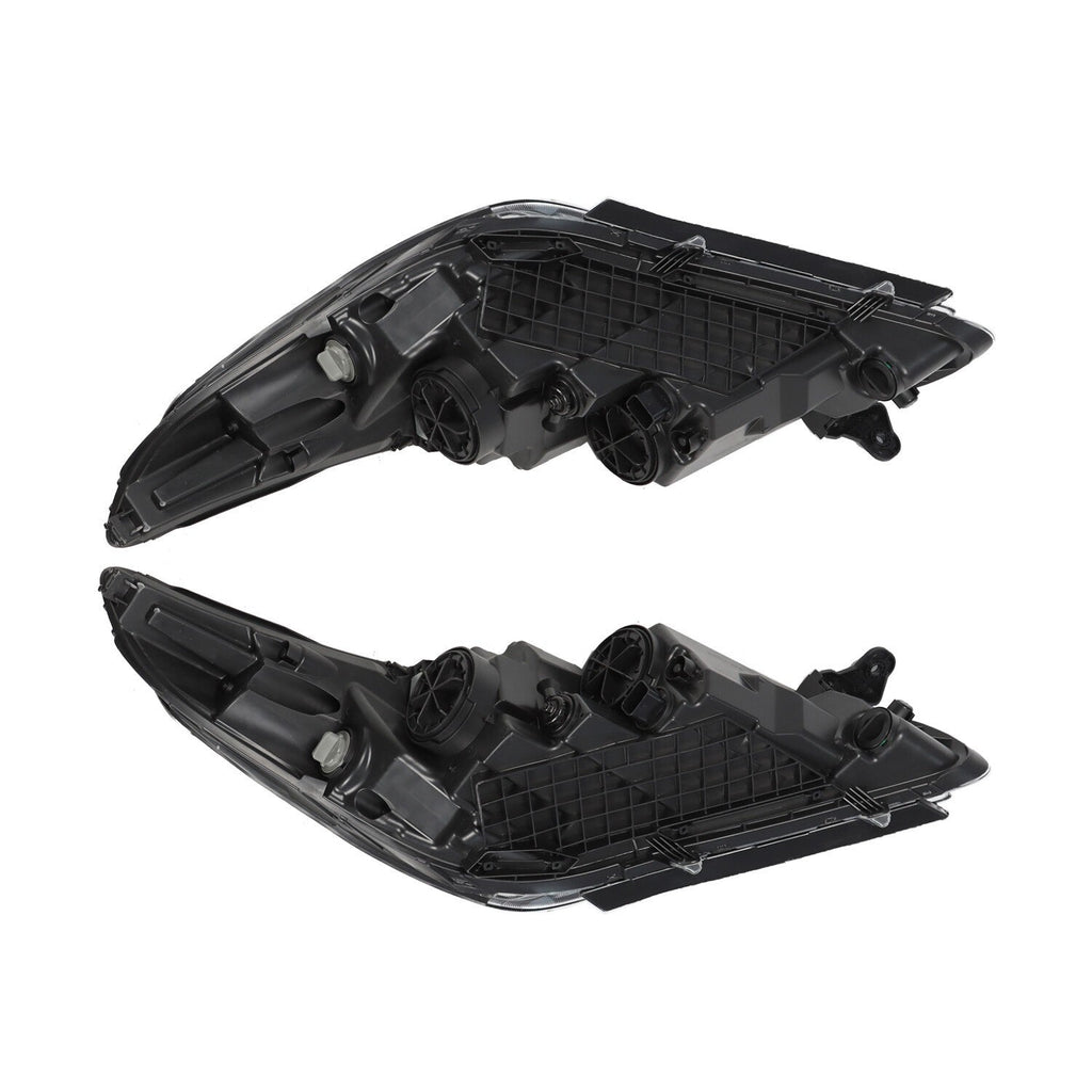 Chrome Halogen Headlight Assembly Pair for 2015-2017 Hyundai Sonata