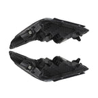 Chrome Halogen Headlight Assembly Pair for 2015-2017 Hyundai Sonata
