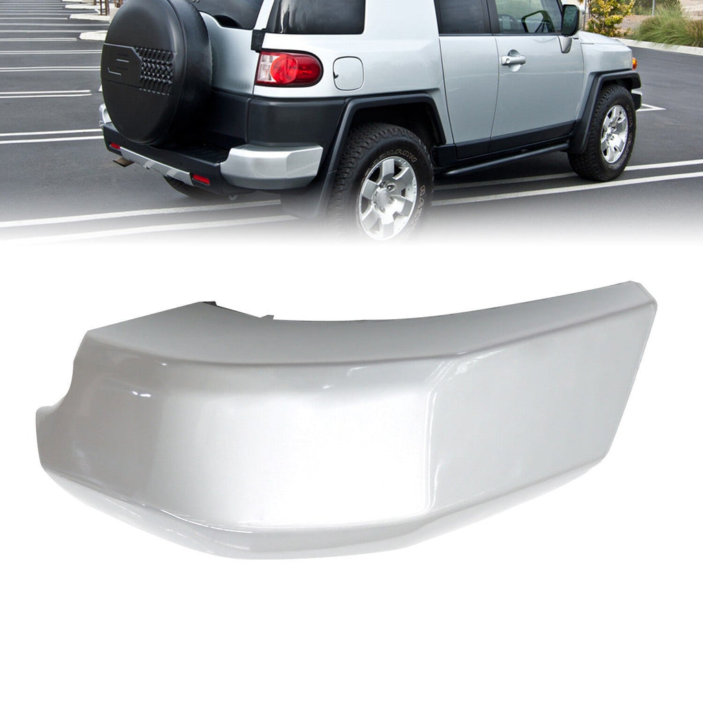 Toyota FJ Cruiser 07-14 Rear Right Silver Bumper End Cap TO1105121
