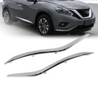 Chrome Front Lower Bumper Trim Set for 2015-2018 Nissan Murano Left & Right