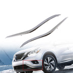 Chrome Front Lower Bumper Trim Set for 2015-2018 Nissan Murano Left & Right