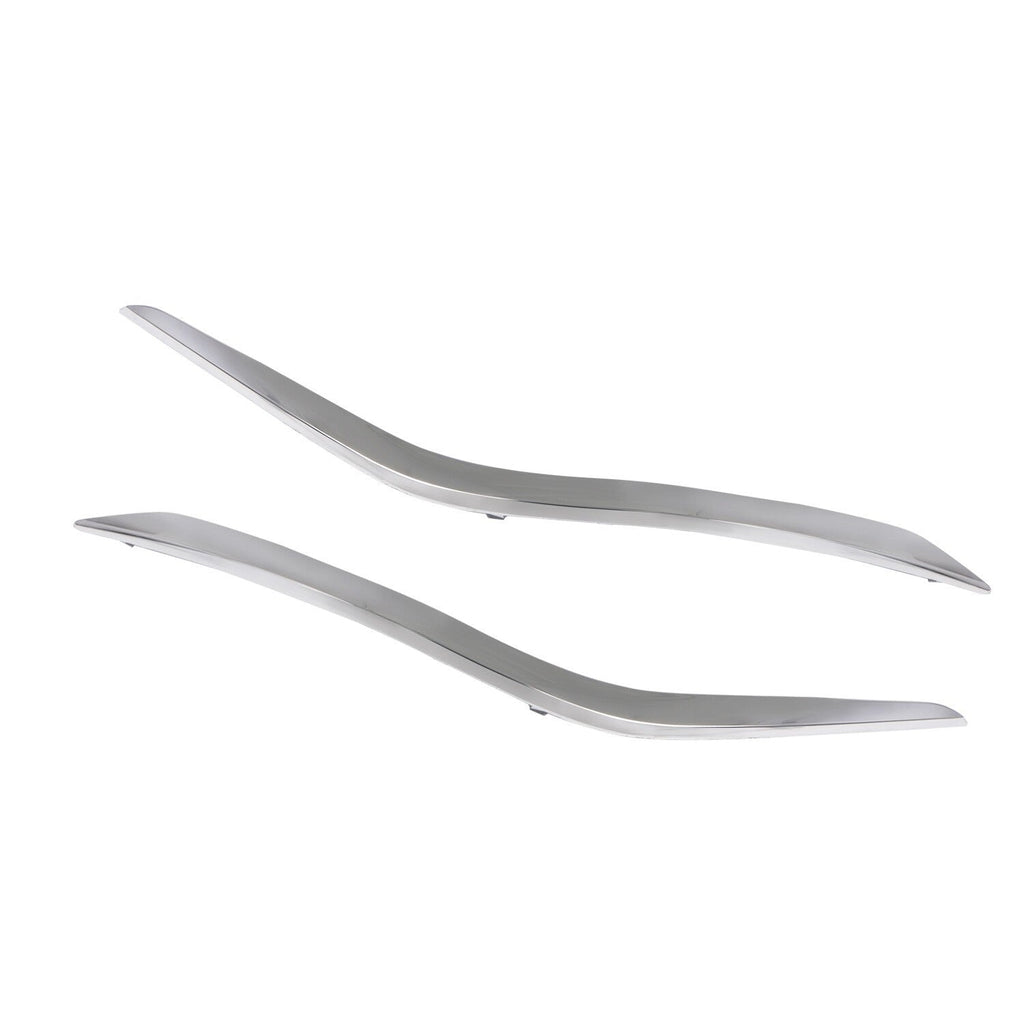 Chrome Front Lower Bumper Trim Set for 2015-2018 Nissan Murano Left & Right