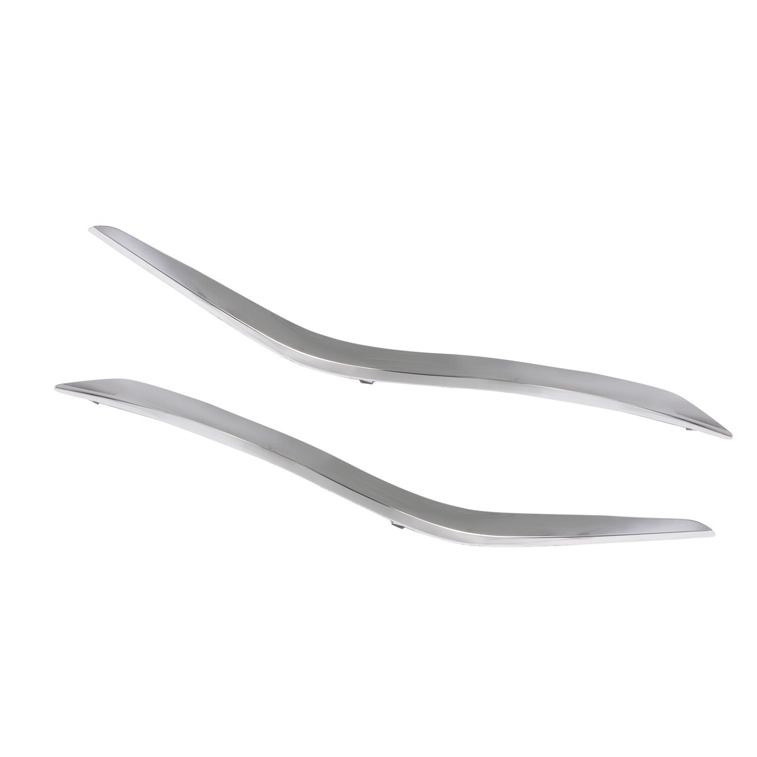 Chrome Front Lower Bumper Trim Set for 2015-2018 Nissan Murano Left & Right
