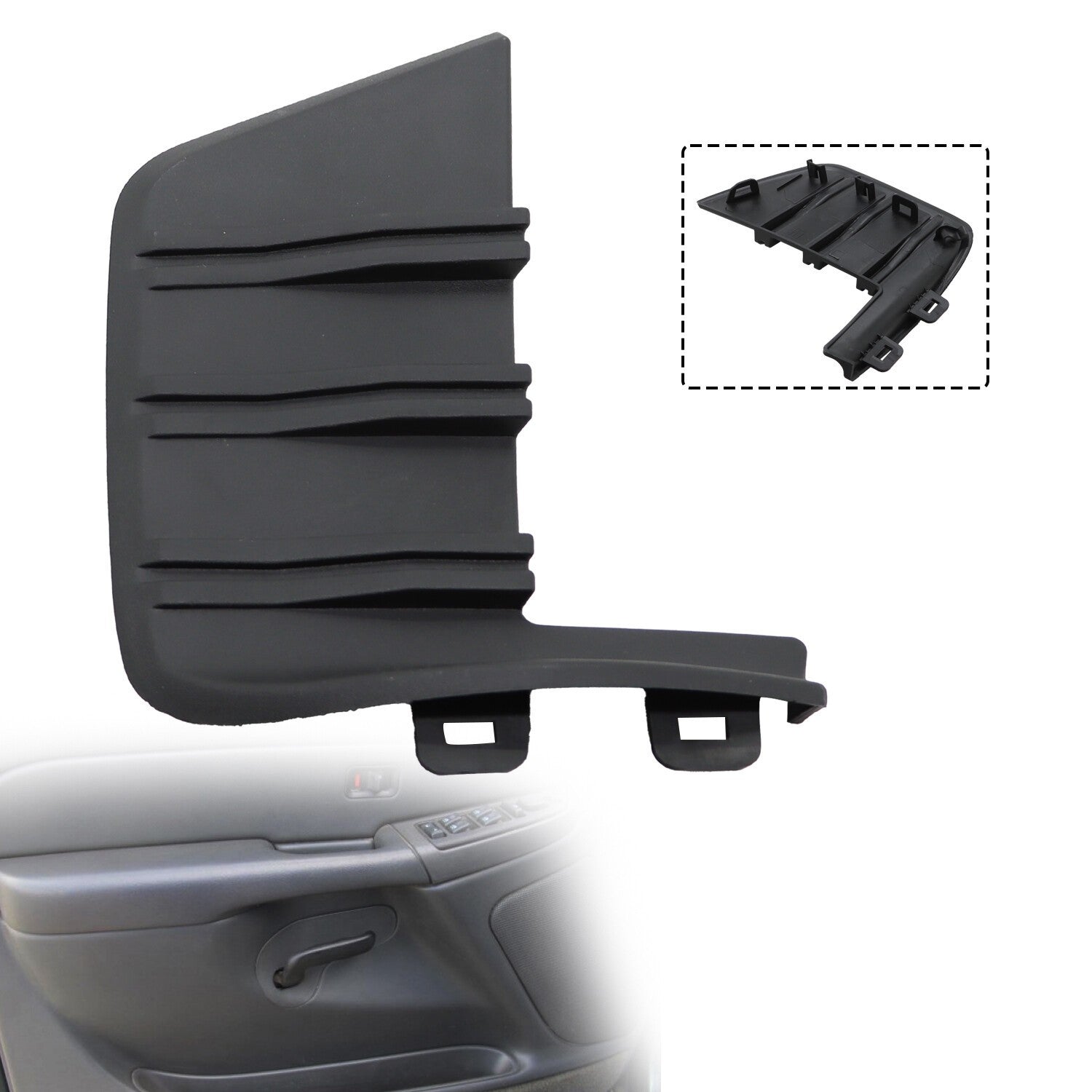 Front Left Bumper Molding 84588810 for 2019-2022 Chevrolet Silverado 1500