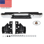 Chrome Rear Step Bumper Assembly for 2013-2021 Nissan Frontier w/ Sensor & Pad