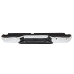 Chrome Rear Step Bumper Assembly for 2013-2021 Nissan Frontier w/ Sensor & Pad