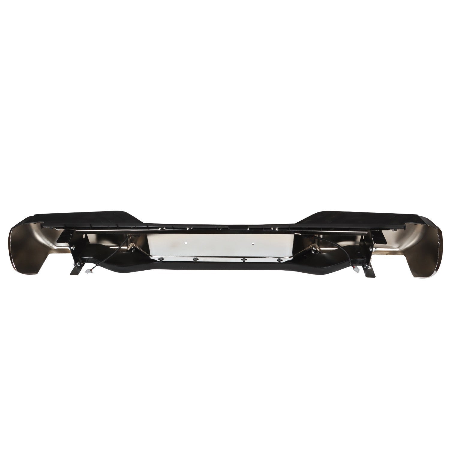 Chrome Rear Step Bumper Assembly for 2013-2021 Nissan Frontier w/ Sensor & Pad