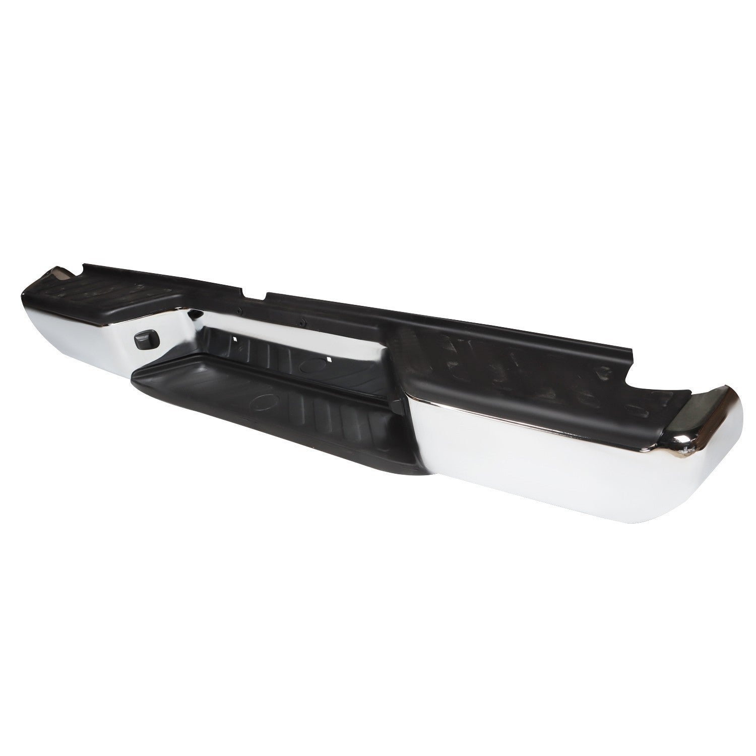 Chrome Rear Bumper Assembly Ni1103114 for Nissan Frontier 2005-2021 No Sensor