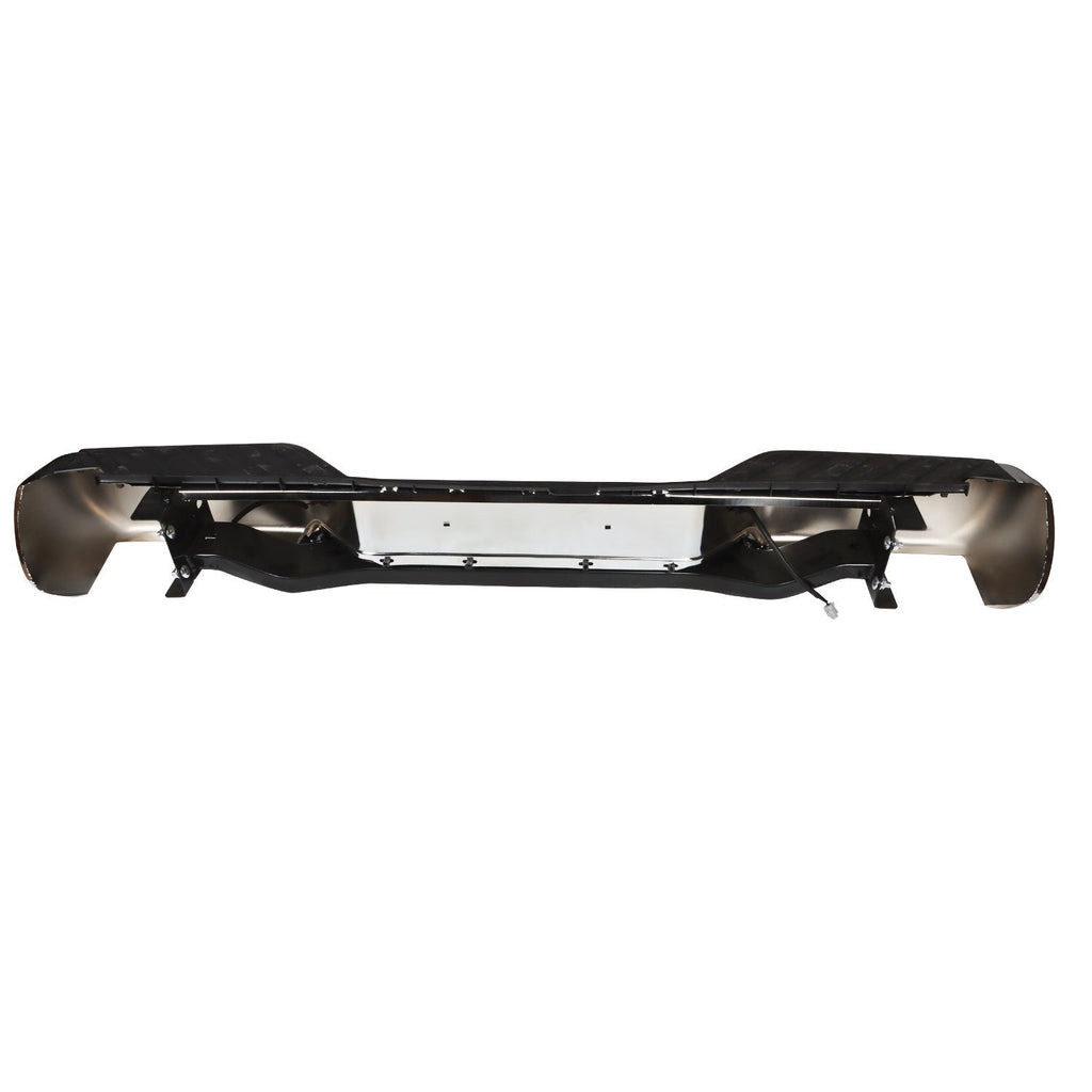 Chrome Rear Bumper Assembly Ni1103114 for Nissan Frontier 2005-2021 No Sensor