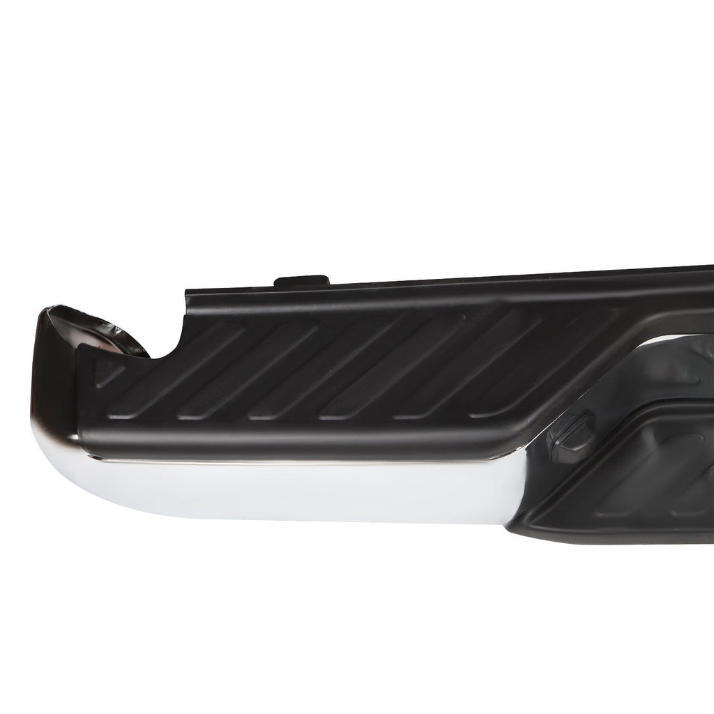 Chrome Rear Bumper Assembly Ni1103114 for Nissan Frontier 2005-2021 No Sensor