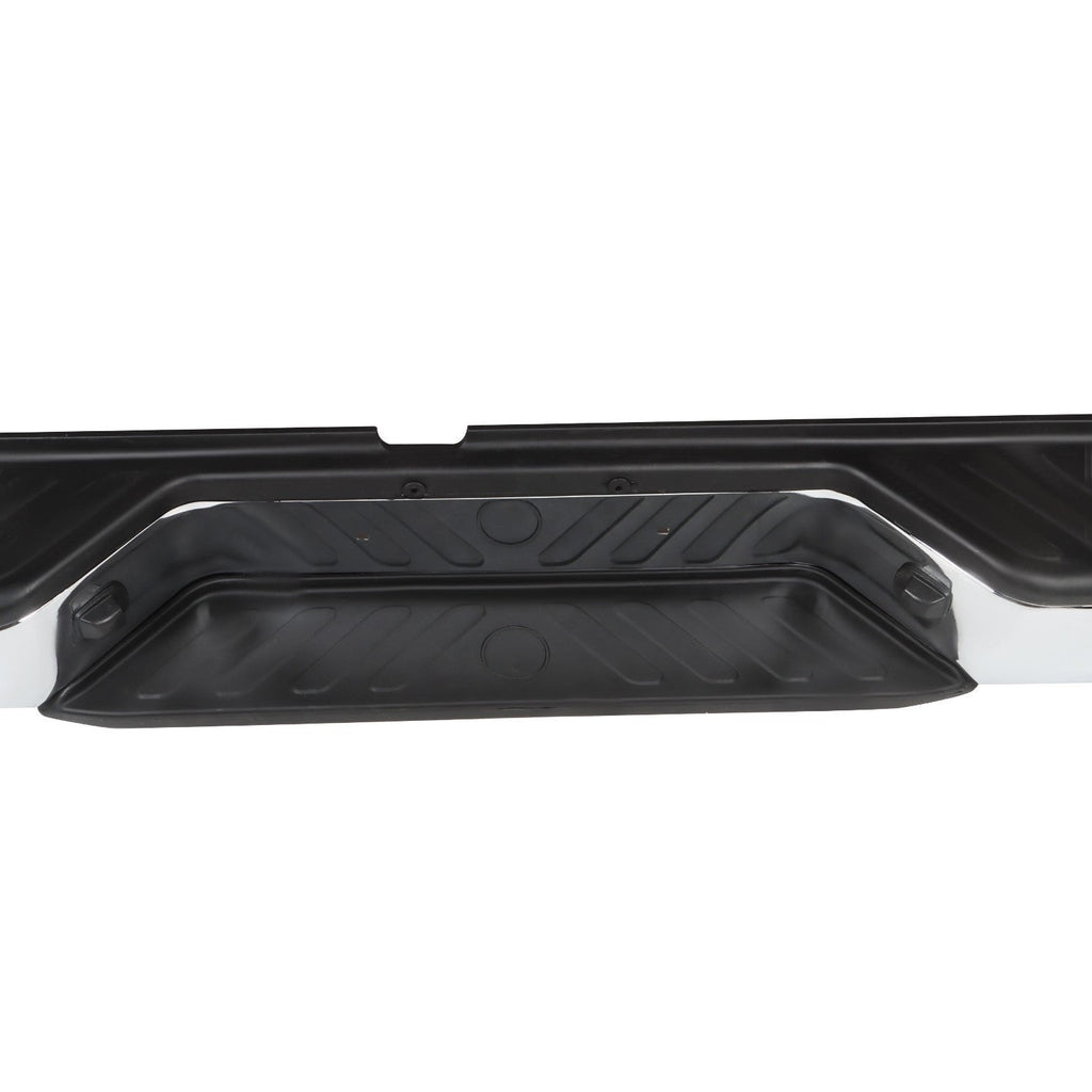 Chrome Rear Bumper Assembly Ni1103114 for Nissan Frontier 2005-2021 No Sensor