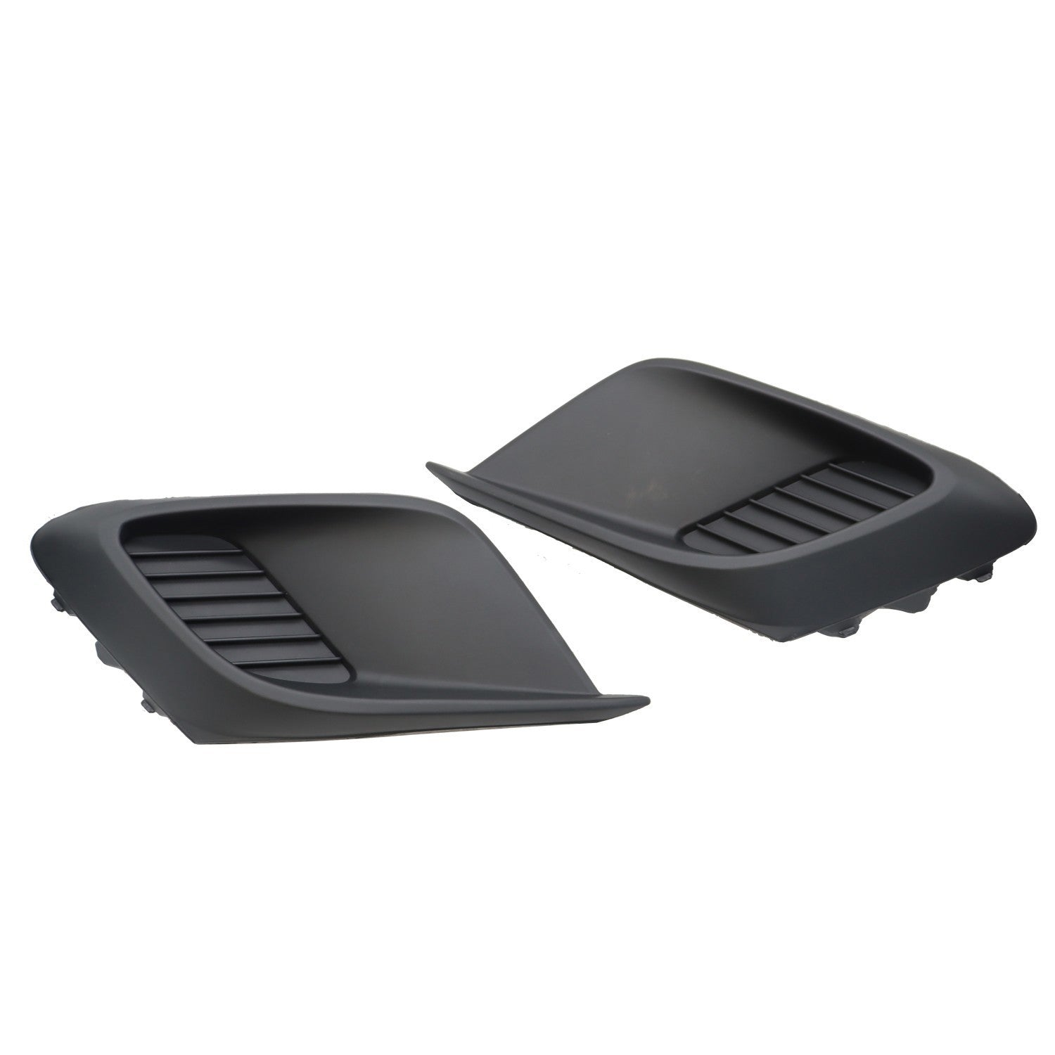 Fit for 14-16 Mazda 3 Front Bumper Fog Light Covers Textured Left & Right Side