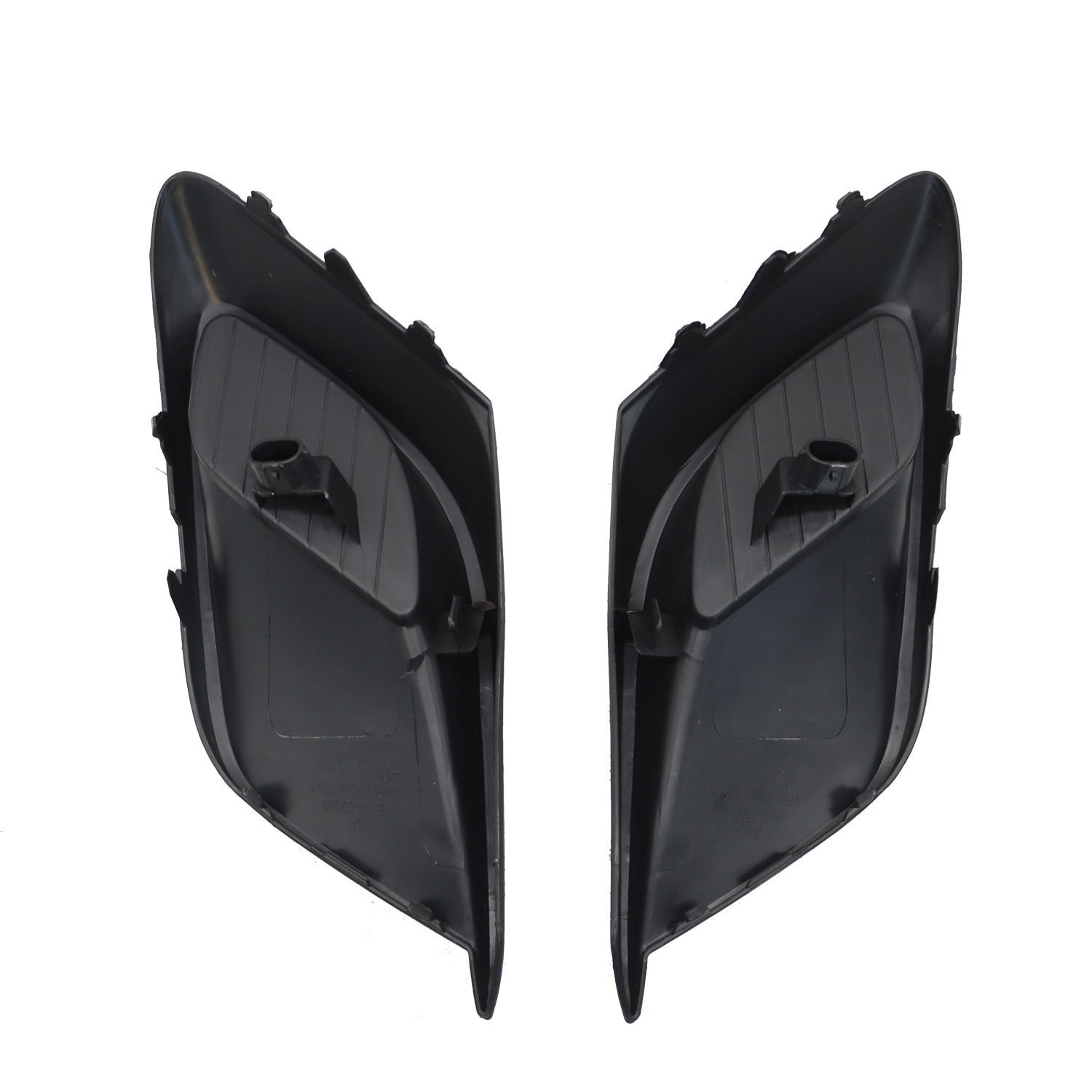 Fit for 14-16 Mazda 3 Front Bumper Fog Light Covers Textured Left & Right Side