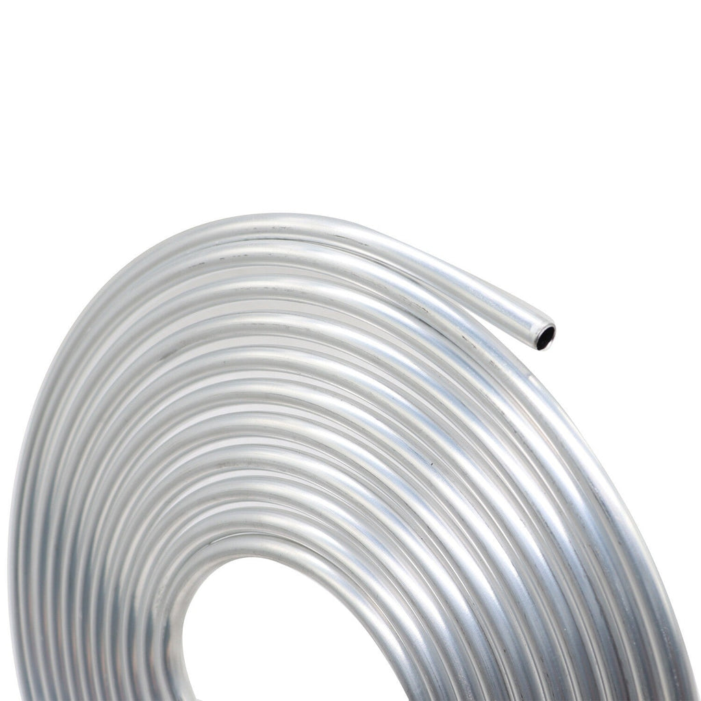 25" Diameter 3/8" Aluminum Coiled Fuel Line Tubing Performance New