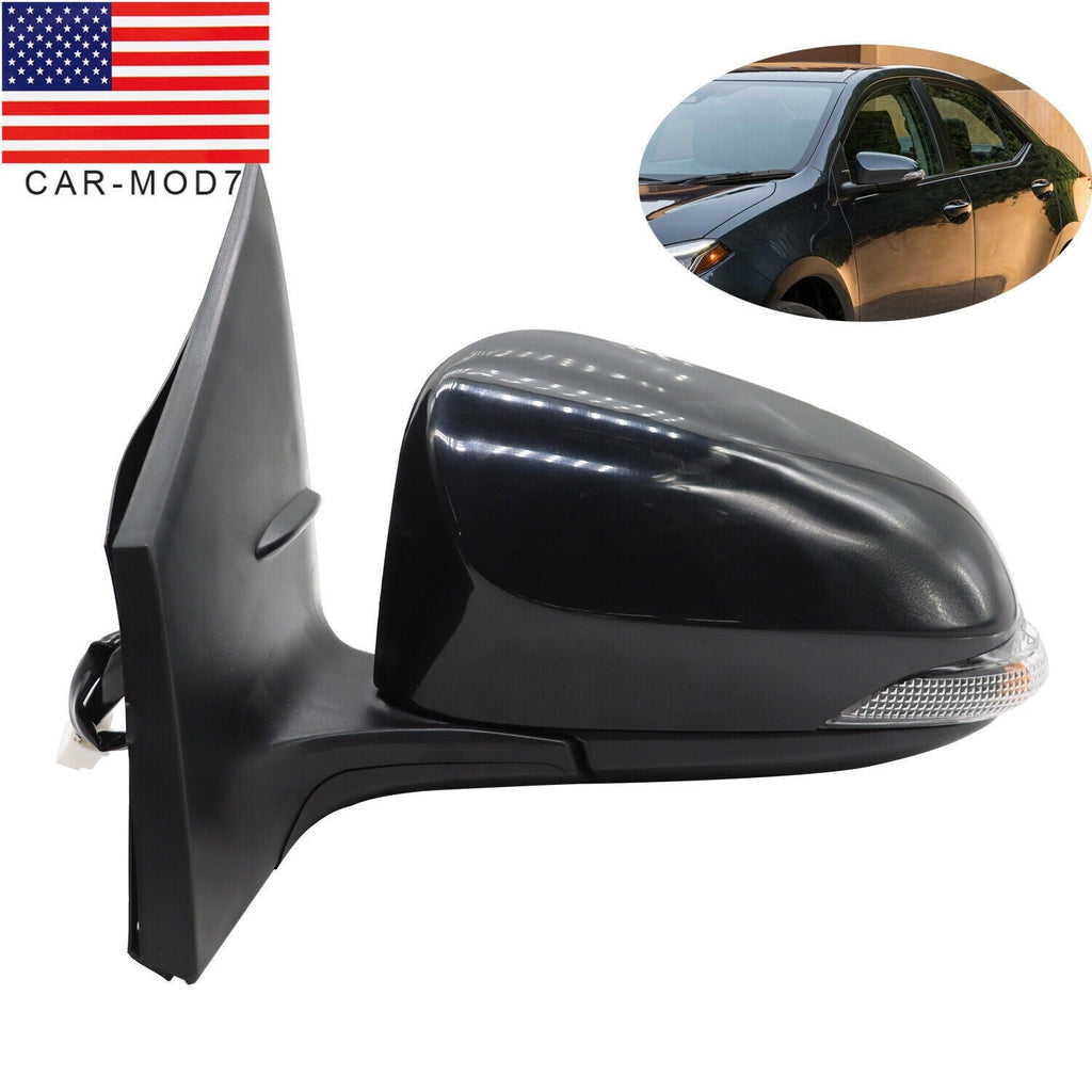 Driver Side Heated Power Door Mirror for Toyota Corolla 2014-2019 Manual Fold