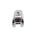 Chrome Left Driver Door Handle Key Bezel Cover Trim for 11-19 Ford Explorer
