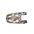 Chrome Left Driver Door Handle Key Bezel Cover Trim for 11-19 Ford Explorer
