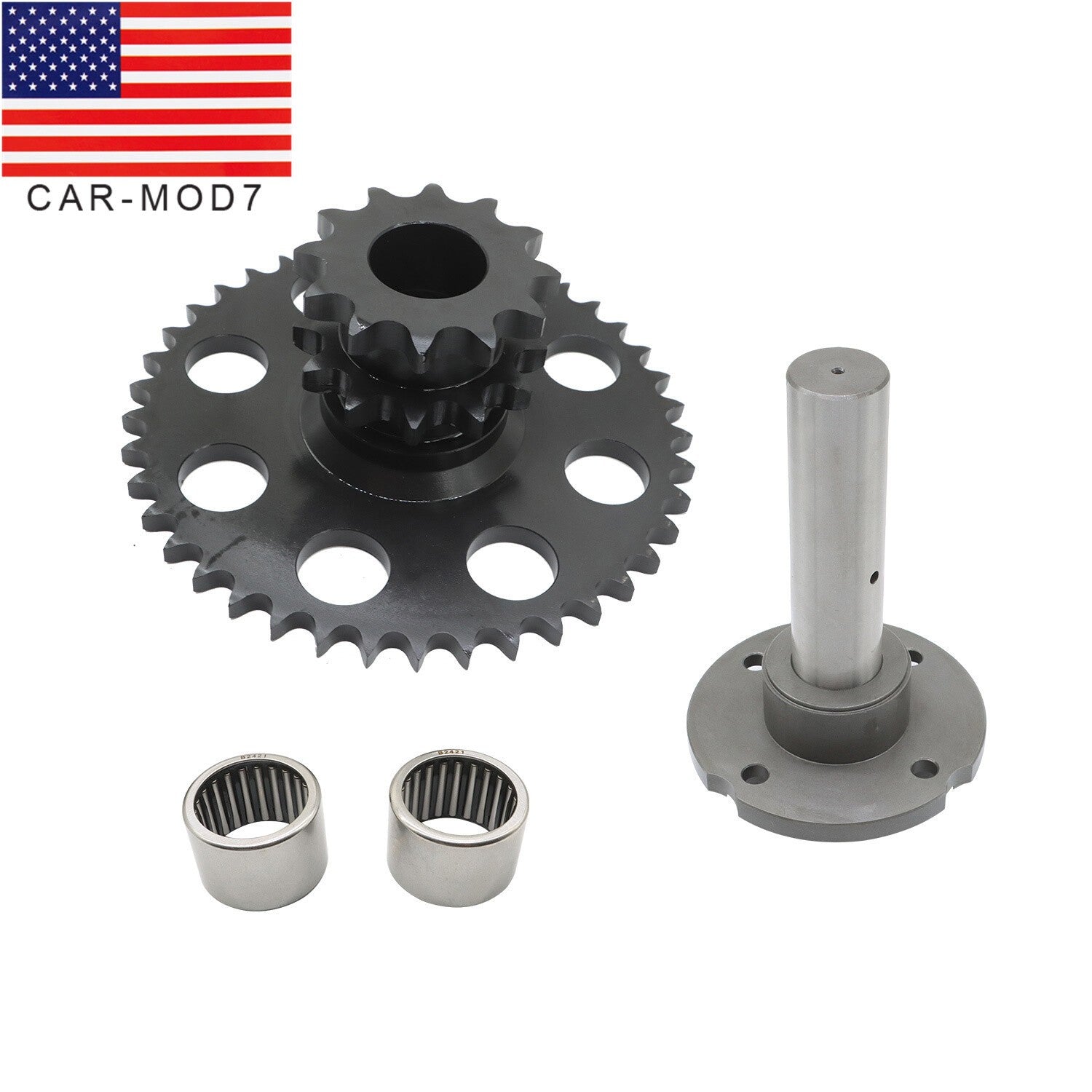 Case 1845C Skid Steer Chain Drive Sprocket Set Cluster D76529 D64175 D124607