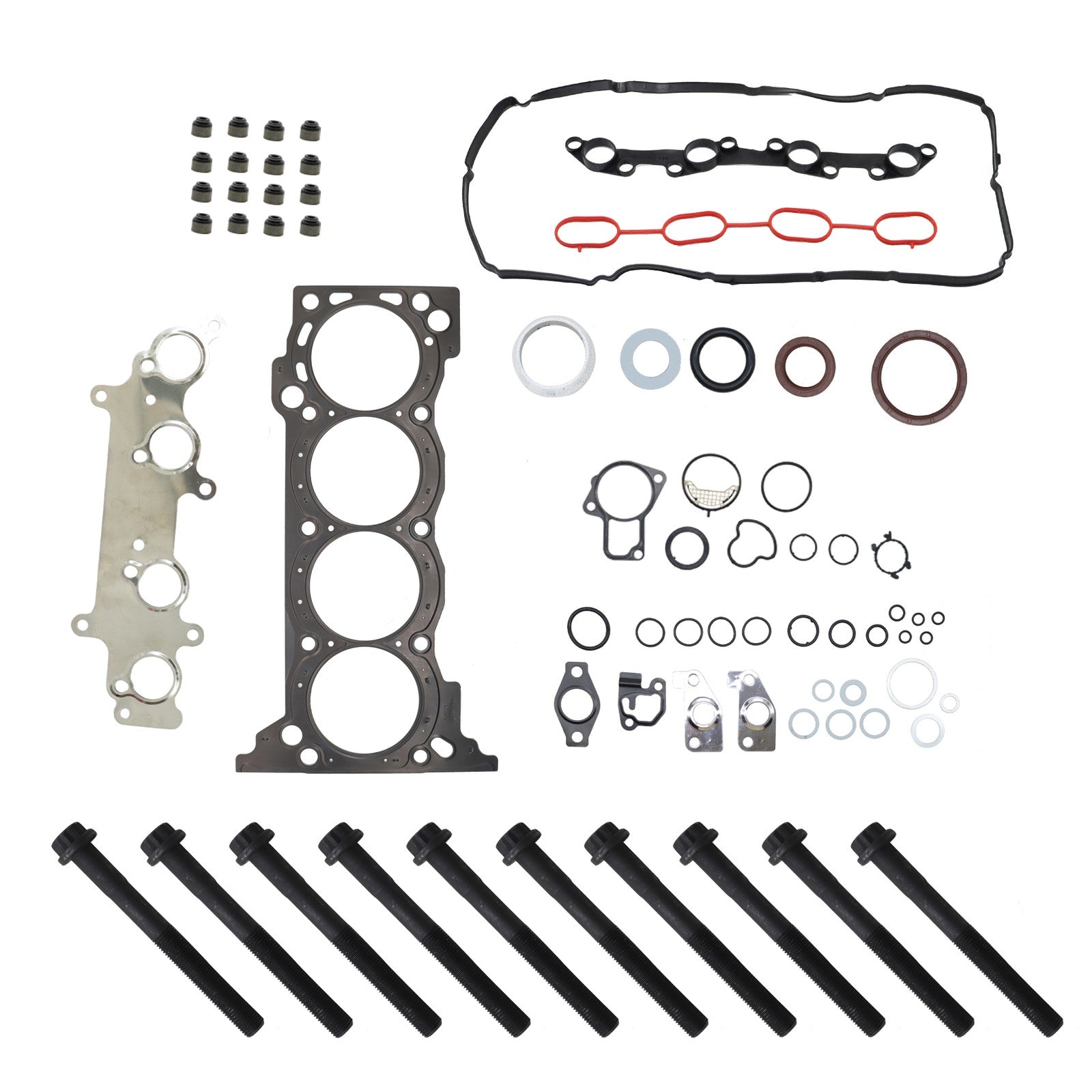 2005-2016 Toyota Tacoma 2.7L 2TRFE Full Gasket Set with Head Bolts