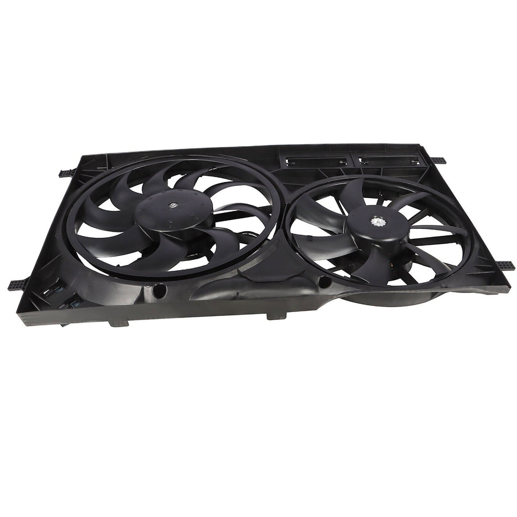 Engine Radiator Dual Cooling Fan Assembly for Ford Transit T150 T250 T350 HD