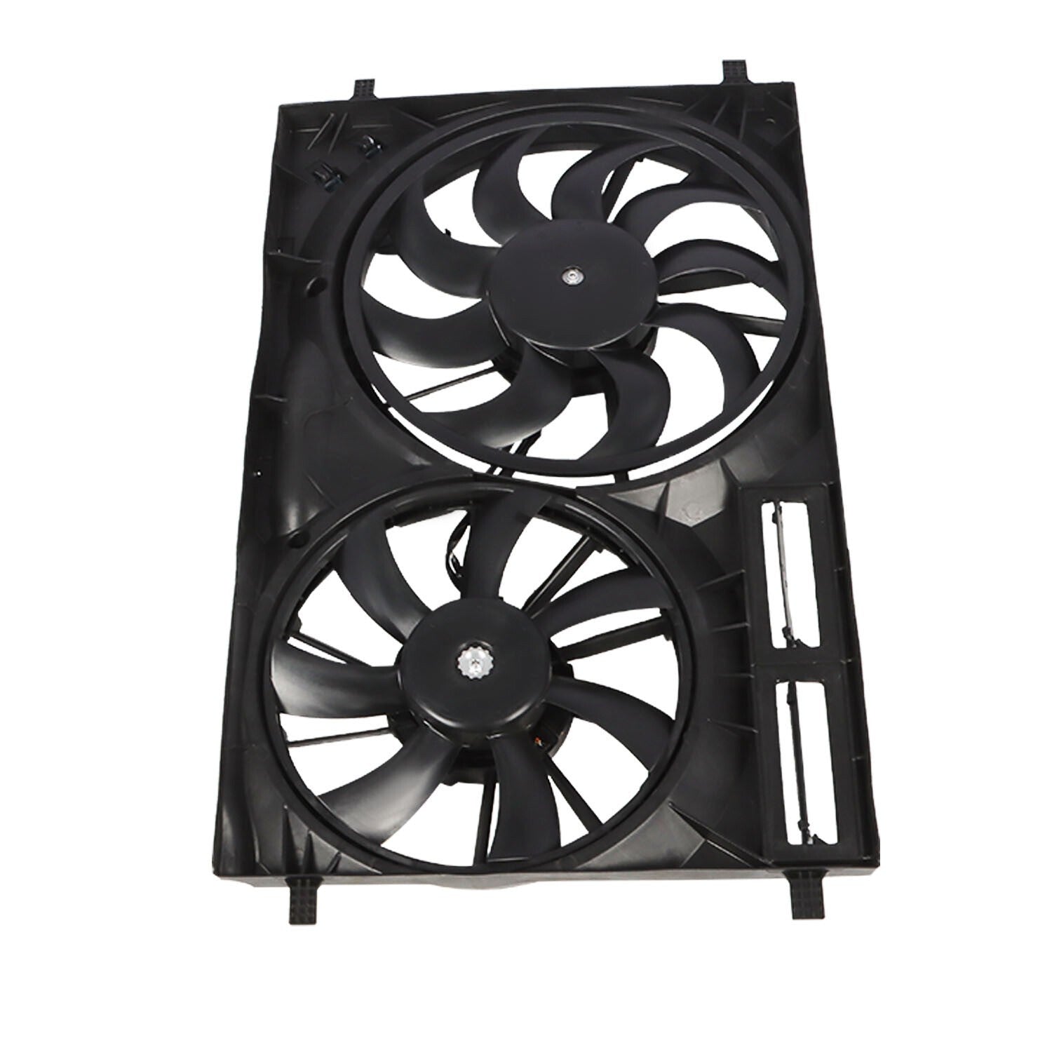 Engine Radiator Dual Cooling Fan Assembly for Ford Transit T150 T250 T350 HD