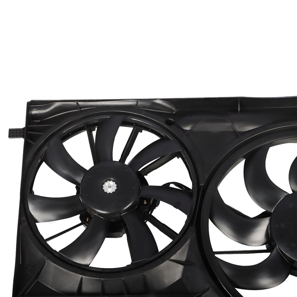 Engine Radiator Dual Cooling Fan Assembly for Ford Transit T150 T250 T350 HD