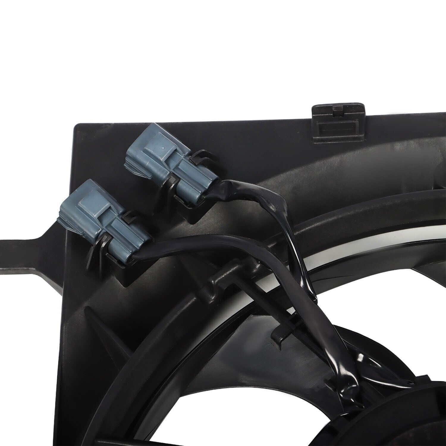 Engine Radiator Dual Cooling Fan Assembly for Ford Transit T150 T250 T350 HD